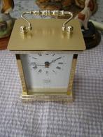 Gaaf quartz klokje naar antiek model reiswekker. 9x5.5x12cm, Ophalen of Verzenden, Zo goed als nieuw, Analoog, Staande klok