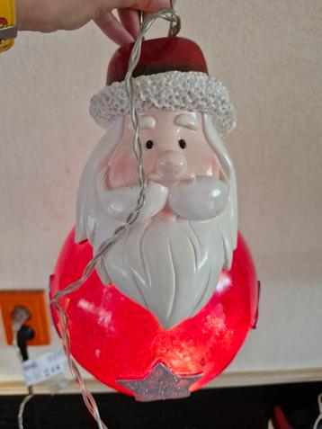 Hangende kerstman lamp beschikbaar voor biedingen