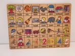 Kinderpuzzels, vintage, Kinderen en Baby's, Speelgoed | Kinderpuzzels, Van hout, Gebruikt, Ophalen of Verzenden, 2 tot 4 jaar