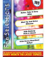 Popselectionsdeel 193, Muziek en Instrumenten, Bladmuziek, Accordeon, Les of Cursus, Nieuw, Ophalen of Verzenden