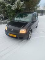 Fiat Panda 1.1 40KW 2004 Zwart 14 maand apk, Voorwielaandrijving, 54 pk, 4 stoelen, Zwart
