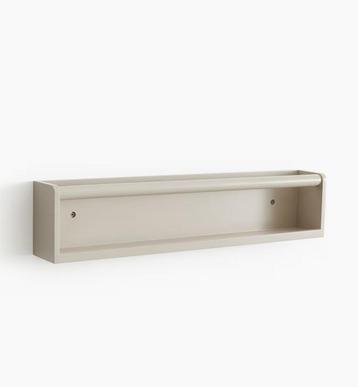 2x Wandrekje, boekenkast, wandplank, beige, h&m, beschikbaar voor biedingen