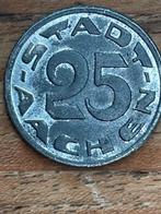 Stadt Aachen noodgeld 25 Pfg 1920, Ophalen of Verzenden, Duitsland, Losse munt