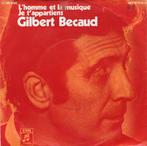 GILBERT BECAUD  -  L'homme et la musique, Gebruikt, 7 inch, Single, Ophalen of Verzenden