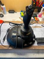 Microsoft Sidewinder Precision 2 Joystick, Ophalen of Verzenden, Gebruikt
