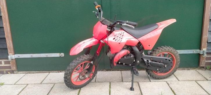 49cc pocket/pitbike crosser Nitro, Fietsen en Brommers, Minibikes, Midibikes en Pitbikes, Gebruikt, Pitbike, Ophalen