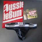 Aussiebum Thong Size-S, Ophalen of Verzenden, Zwart, Slip