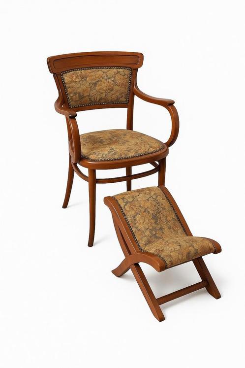 Originele Jacob & Josef Kohn Jugendstil Stoel met bijpassend, Antiek en Kunst, Antiek | Meubels | Stoelen en Banken, Ophalen