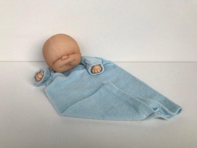 Vintage GOO GOO Kids baby handpop jaren 80, Verzamelen, Poppen, Ophalen of Verzenden, Gebruikt, Pop