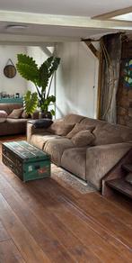 Ribstoffen Bank, Ophalen, Zo goed als nieuw, Vierpersoons of meer