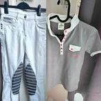 NIEUW Wit/Grijs Wedstrijd teneu, maat S/36, Nieuw, Ophalen of Verzenden, Springen, Dames