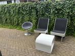 Stoelen, Huis en Inrichting, Ophalen, Gebruikt, Twee, Wit
