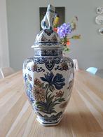 Boch dekselvaas Vieux Rhodes met Foo dog puntgaaf, Antiek en Kunst, Ophalen of Verzenden