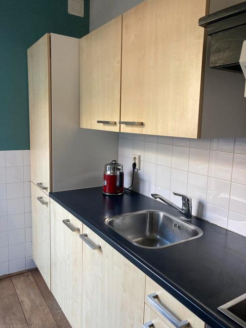 Keukenkastjes, aanrechtblad en plint, Huis en Inrichting, Keuken | Complete keukens, Zo goed als nieuw, Enkelwandige keuken, Ophalen