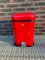 Wesco prullenbak, Ophalen of Verzenden, Gebruikt, Met pedaal, Minder dan 50 cm