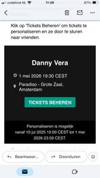 Danny Vera Paradiso 1 mei 2026, Drie personen of meer, Mei