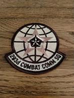 Us air force , 293rd combat command squadron patch , desert, Embleem of Badge, Amerika, Luchtmacht, Ophalen of Verzenden