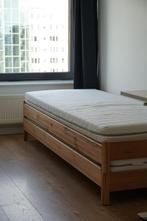 SAVE 60% — ②x UTÅKER Stackable Beds + ②x Mattresses (80x200), Ophalen, Verstelbaar, Eenpersoons, Beige