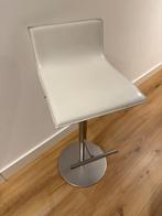 Barkrukken Lapalma Thin White, Huis en Inrichting, Barkrukken, Ophalen, Draaibaar, Gebruikt, 60 tot 90 cm