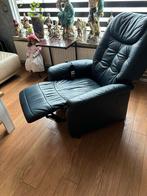 Leren Relaxfauteuil, Huis en Inrichting, Ophalen, Minder dan 75 cm, Leer, Zo goed als nieuw