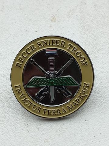 SNIPER RECON   BADGE / PIN KORPS MARINIERS  beschikbaar voor biedingen