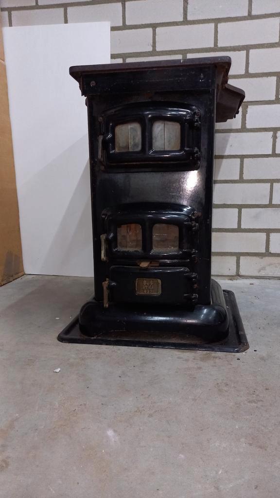 Gratis Etna 833 3-gaats hout/kolen kachel, Huis en Inrichting, Kachels, Gebruikt, Houtkachel, Hout, Ophalen