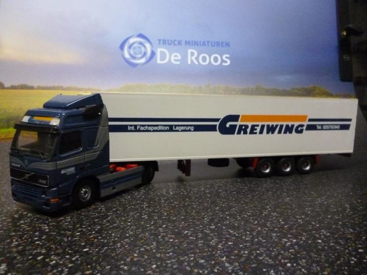 Tekno Volvo FH12 Greiwing, Hobby en Vrije tijd, Modelauto's | 1:50, Nieuw, Bus of Vrachtwagen, Tekno, Ophalen of Verzenden