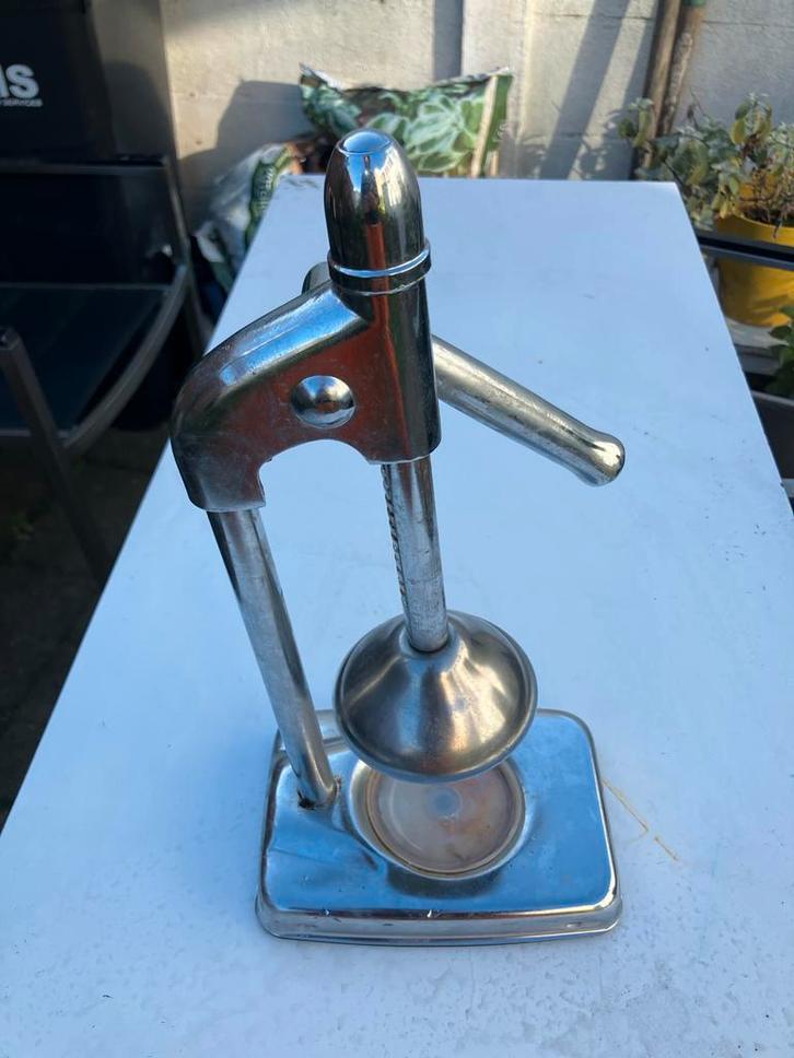 Sinaasappelpers - Vers sap, gezond en snel!, Huis en Inrichting, Keuken | Keukenbenodigdheden, Gebruikt, Ophalen