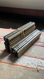 Te koop 15 rechte rails van marklin 5106, Ophalen of Verzenden, Gebruikt