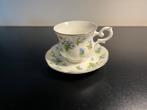 Royal Canterbury Spring Flower (blue) kop en schotel, Antiek en Kunst, Ophalen of Verzenden