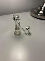 Swarovski Poezen Beeldjes - Beschadigd, Verzenden, Gebruikt