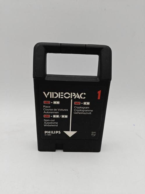 Videopac 1 G7000 Philips, Spelcomputers en Games, Games | Overige, Zo goed als nieuw, Racen en Vliegen, 1 speler, Vanaf 3 jaar