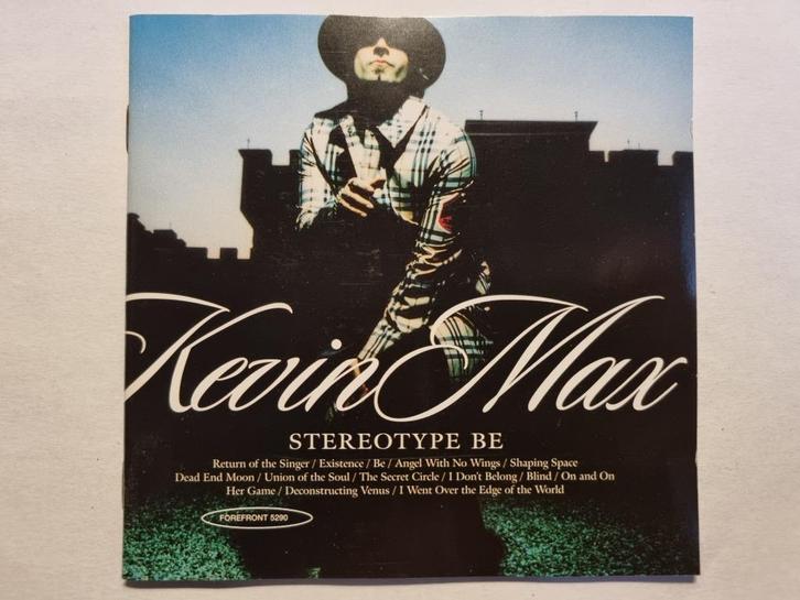 CD Kevin Max - Stereotype Be (2001, o.a. Existence en Be), Cd's en Dvd's, Cd's | Rock, Gebruikt, Alternative, Ophalen of Verzenden