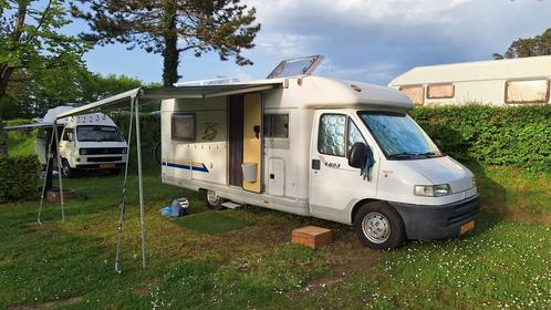 Fiat ducato camper burstner t604, Caravans en Kamperen, Campers, Particulier, Half-integraal, tot en met 4, Fiat, Diesel, 6 tot 7 meter