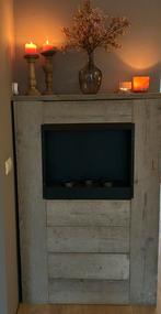 Steigerhouten Bio Ethanol Haard - Sfeervol!, Ophalen of Verzenden, Nieuw