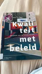 Petra Verhagen - Kwaliteit met beleid, Petra Verhagen, Maatschappij en Samenleving, Ophalen of Verzenden, Zo goed als nieuw