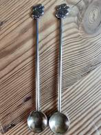 Verzilverde Lepeltjes met Hondenpootjes - Set van 2, Ophalen of Verzenden