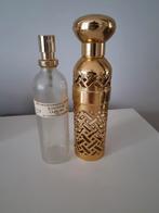 Zeldzaam cca 1930 Guerlain parfum fles met messing etui, Verzamelen, Parfumfles, Ophalen of Verzenden, Zo goed als nieuw