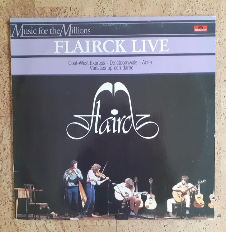 LP plaat Flairck Live 1980 Music for the Millions Polydor, Cd's en Dvd's, Vinyl | Pop, Zo goed als nieuw, 1980 tot 2000, 12 inch