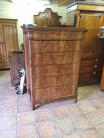 Antieke Mahonie Chiffonnière Zes Laden Kast, Ophalen