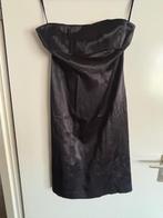 Strapless jurk (nep) leer maat 36, Zwart, Ophalen of Verzenden, Zo goed als nieuw, Maat 36 (S)