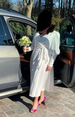 Unieke korte trouwjurk maat 40/42, Kleding | Dames, Trouwkleding en Trouwaccessoires, Ophalen of Verzenden, Zo goed als nieuw