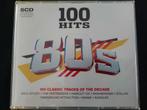 100 Hits 80s - 5CD Boxset, Ophalen of Verzenden, 1980 tot 2000, Zo goed als nieuw, Boxset