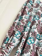 Studio anneloes flower blouse M roze/army, Kleding | Dames, Maat 38/40 (M), Ophalen of Verzenden, Zo goed als nieuw, Roze