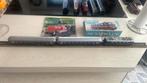 Marklin E42 loc met 2 blauwe wagons, Wisselstroom, Gebruikt, Wagon, Ophalen of Verzenden