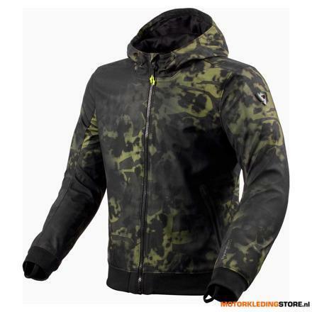 REVIT! Saros WB Motorjas, Zwart-Donkergroen, Motoren, Kleding | Motorkleding, Nieuw met kaartje, Ophalen of Verzenden