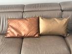 Claudia sierkussens sierkussen kussen goud brons koper, Huis en Inrichting, Woonaccessoires | Kussens, Ophalen of Verzenden, Gebruikt