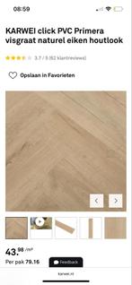 KARWEI Click PVC Visgraat - 3 Pakken, Ophalen, Kunststof, 50 tot 150 cm, Nieuw