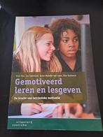 Gemotiveerd leren en lesgeven - Pabo boek, Boeken, Studieboeken en Cursussen, Ophalen of Verzenden, Zo goed als nieuw, HBO, Anje Ros, Jos Castelijns, Anne-Marieke van Loon, Kris Verbeeck