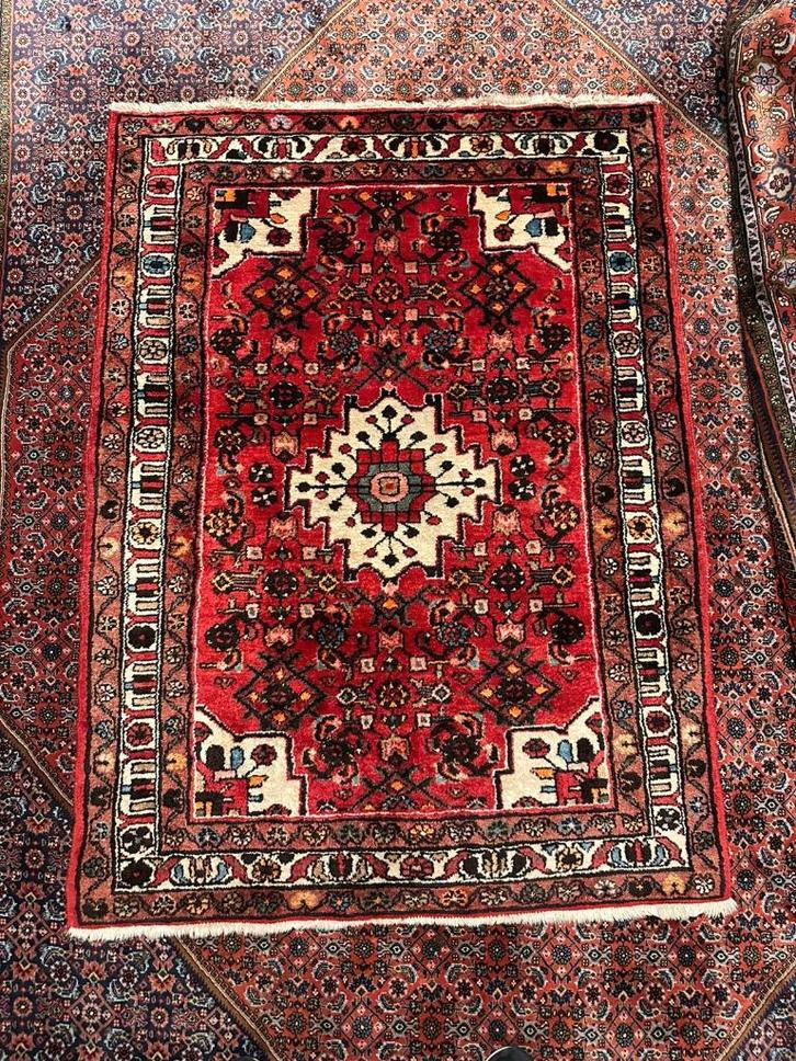 Hamedan Perzische tapijt ( Rug/ Carpet ) 154x114 cm, Huis en Inrichting, Stoffering | Tapijten en Kleden, Zo goed als nieuw, 100 tot 150 cm